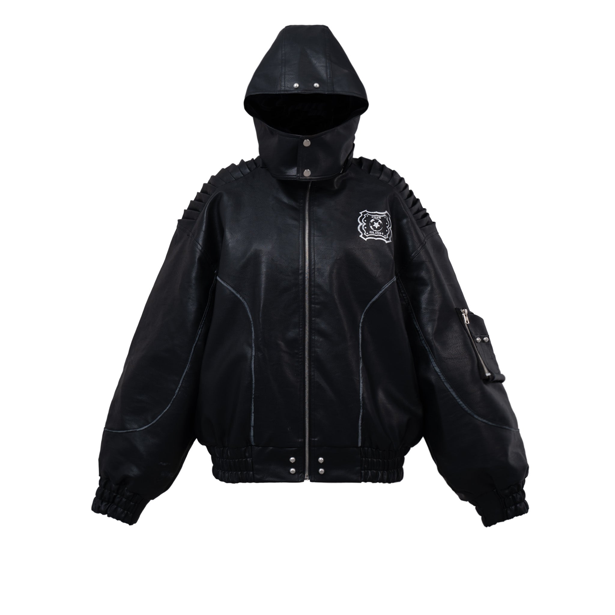 25 leather bomber